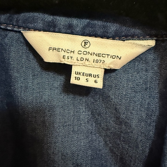 French Connection Indigo Denim Dress - Picture 3 of 3